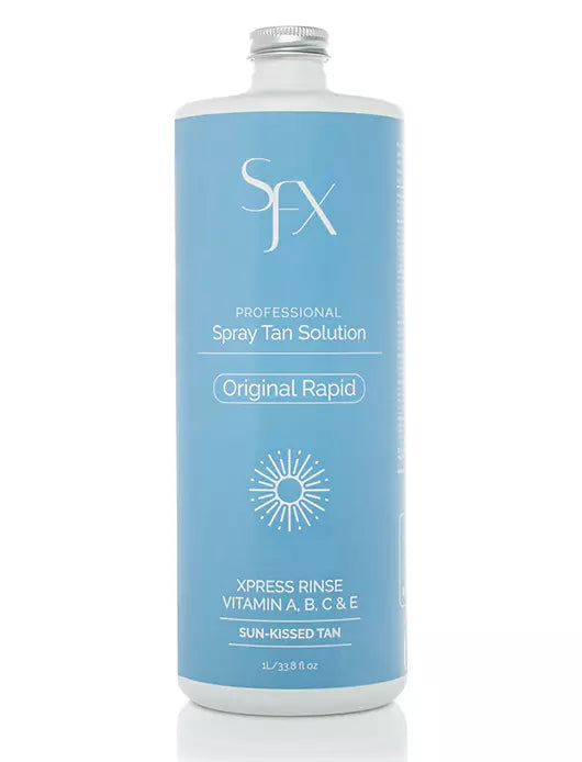 SunFx Original Rapid Tan 1 Gallon Spray Tan Solution 1L bottle