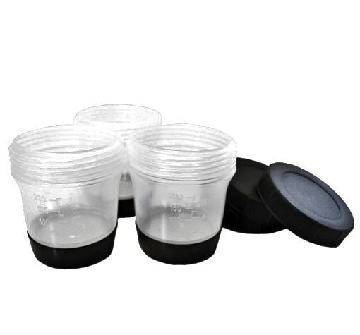 MaxiMist™ Allure Satinaire Gun Style Cup w/Lid (Blackbottom)