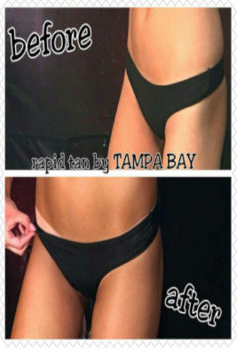 Rapid Tan Spray Tan Solution (Rapid Fast Acting Blend) - Tampa Bay Tan