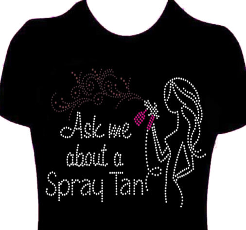 Spray Tan Tech Iron-On Applique - Tampa Bay Tan