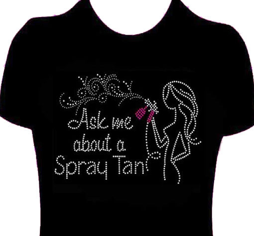 Spray Tan Tech Iron-On Applique - Tampa Bay Tan