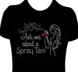 Spray Tan Tech Iron-On Applique - Tampa Bay Tan
