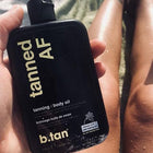 B.Tan Tanned AF Tanning Oil