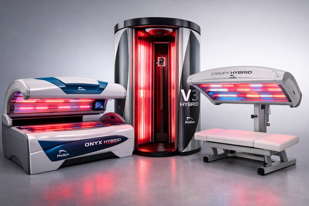 Red Light Hybrid Tanning Beds and Booths: The New Trend for Home and Salon Use