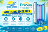 PROSUN V3 10 Minute Level 4 42 Bulb Commercial Stand Up Tanning Booth (220v)