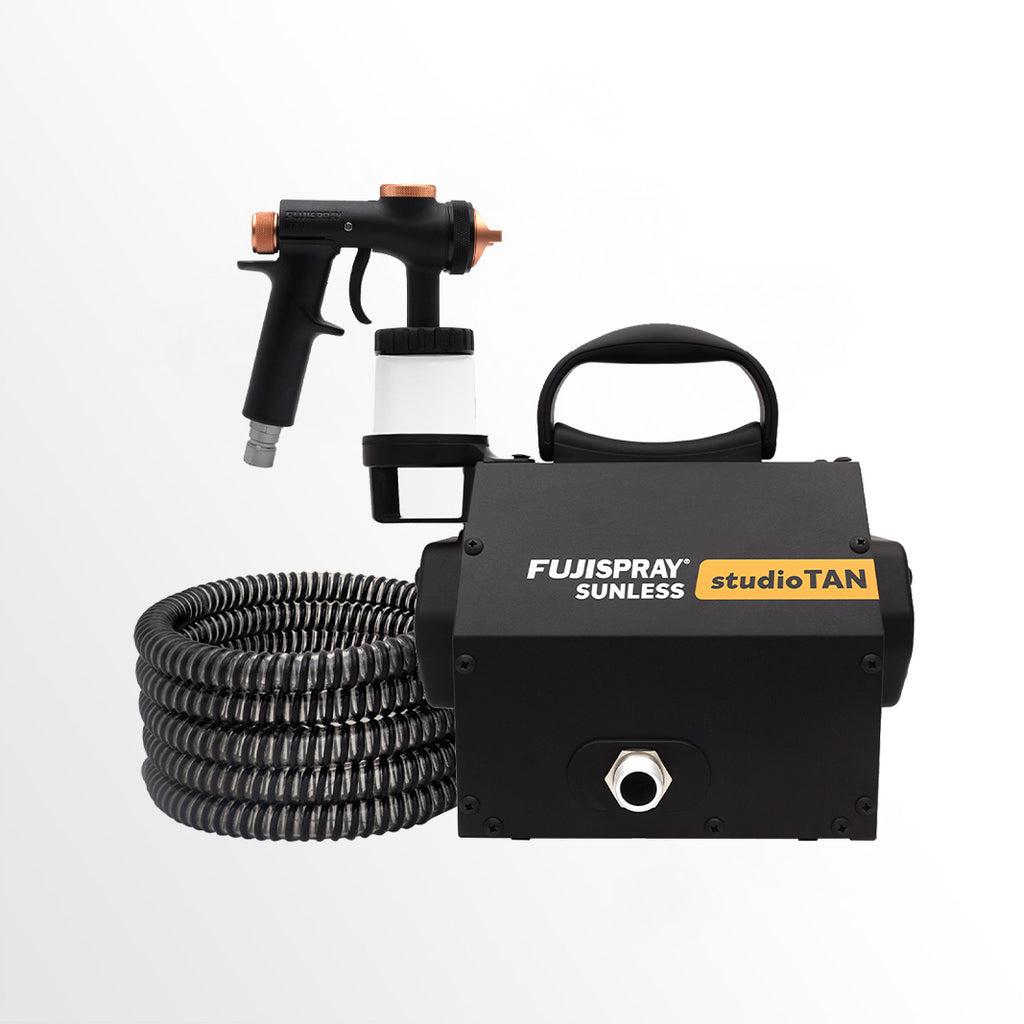 FujiSpray sunless tanning machine on a white background