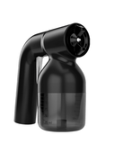 MineTan Tan.Lite Spray Tan Kit: Black handheld nozzle with clear container for pro spray tanning.