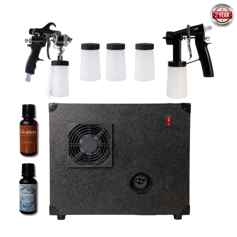 MaxiMist Elite Series Hush Spa Quiet Spray Tanning System