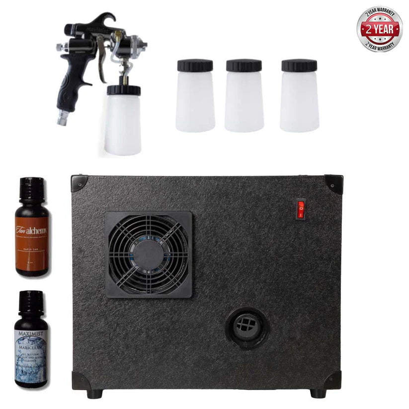 MaxiMist Elite Series Hush Spa Quiet Spray Tanning System
