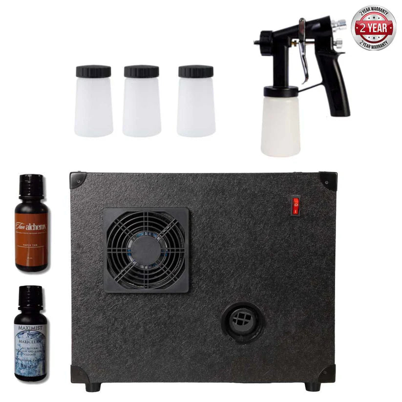 MaxiMist Elite Series Hush Spa Quiet Spray Tanning System