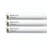 Three ProTech II Intensive light bulbs on a white background