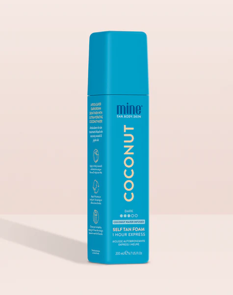 MineTan Coconut Water Self Tan Foam