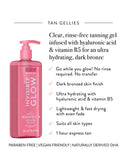 MineTan Invisible Glow Dark Hydrating Tan Gelly