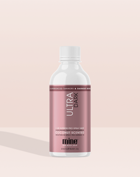 MineTan Ultra Dark Pro Spray Mist Solution Sample