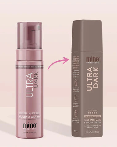 MineTan Ultra Dark Self Tan Mousse