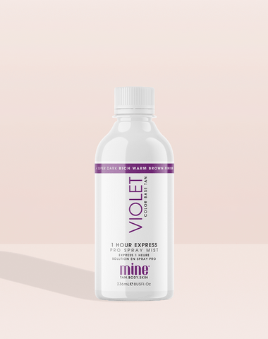 MineTan Violet Pro Spray Mist Sample