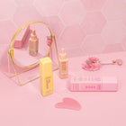 MineTan Wonder Tan Bronzing Face Serum on pink background