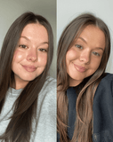 Results of using MineTan Radiance Enhancing Bronze Drops