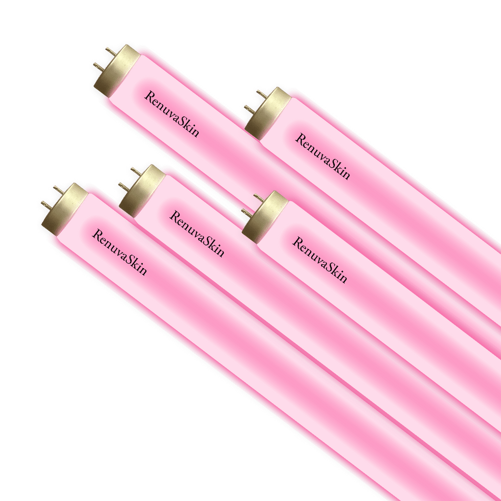 RenuvaSkin lamps on a white background