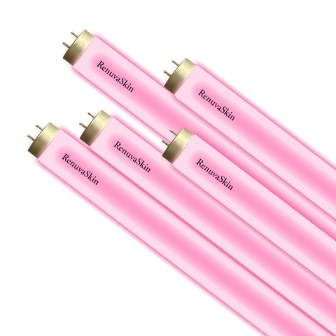 RenuvaSkin lamps on a white background
