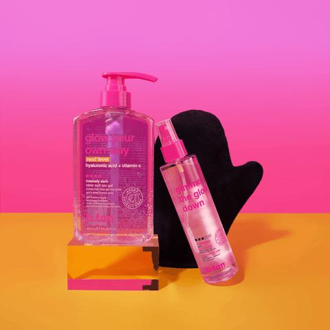 B.Tan Glow Your Own Way Next Level + Mist Bundle
