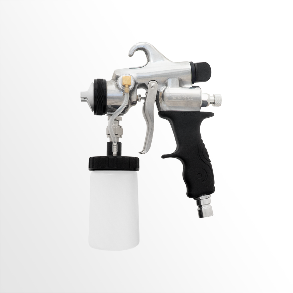 Spray gun on a white background