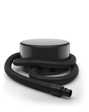MineTan Tan.Lite Spray Tan Kit: black pro machine with coiled hose, by MineTan, on white.