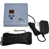 T-Max electronic device with cables and power adapter on a white background