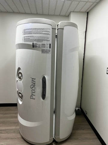 PROSUN V3 10 Minute Level 4 42 Bulb Commercial Stand Up Tanning Booth ...
