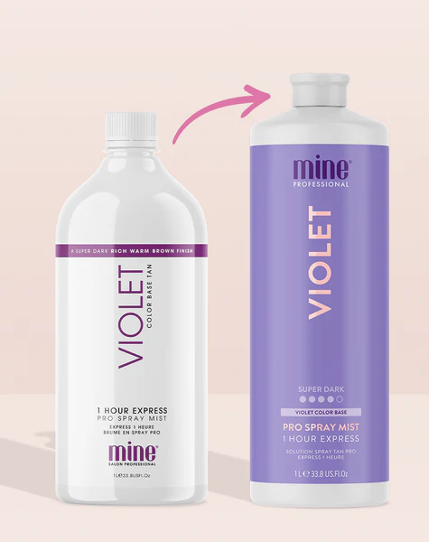 MineTan Violet Pro Spray Mist