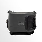 Black spray tan machine with 'FujiSpray' branding on a white background