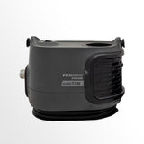 Black spray tan machine with 'FujiSpray' branding on a white background