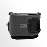 Black spray tan machine with 'FujiSpray' branding on a white background