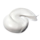 White cream on a white background