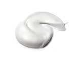 White cream on a white background