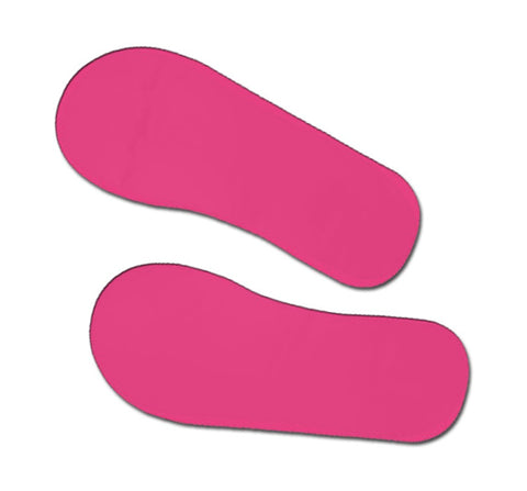 Spray Tan Feet Foot Protectors Pink 100 Each/50 Pairs
