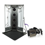 Norvell Arena Overspray Reduction Booth w/ Removable Mobile Z3000 HVLP Spray Unit