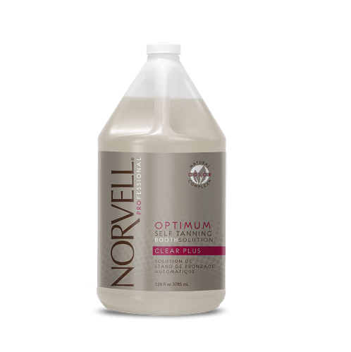Norvell Optimum Self Tanning Booth Solution - CLEAR PLUS 128 oz