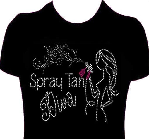 Spray Tan Tech Iron-On Applique - Tampa Bay Tan